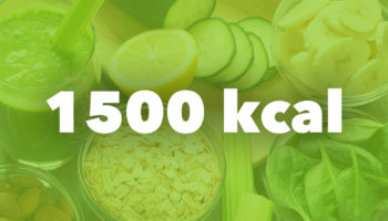Dieta 1500 kcal